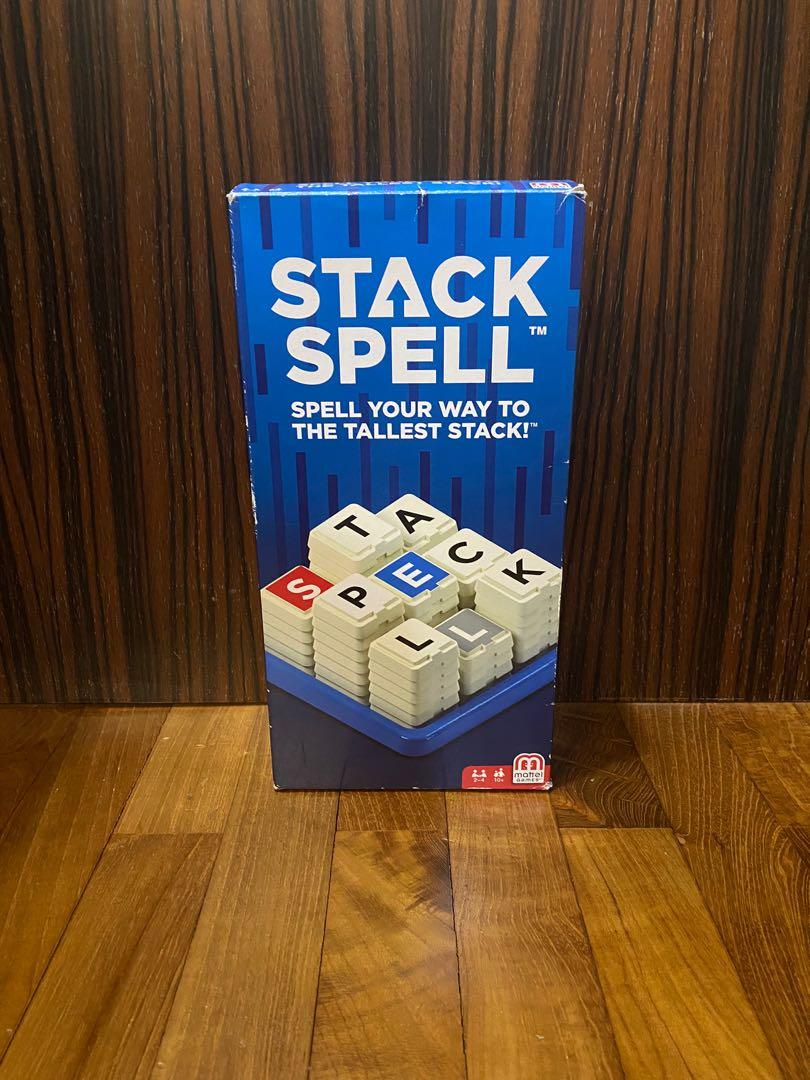 Stack and spell, Hobbies & Toys, Toys & Games on Carousell
