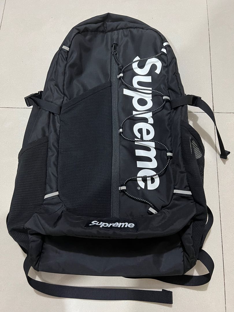 supreme back pack 17SS リュック - ファッション