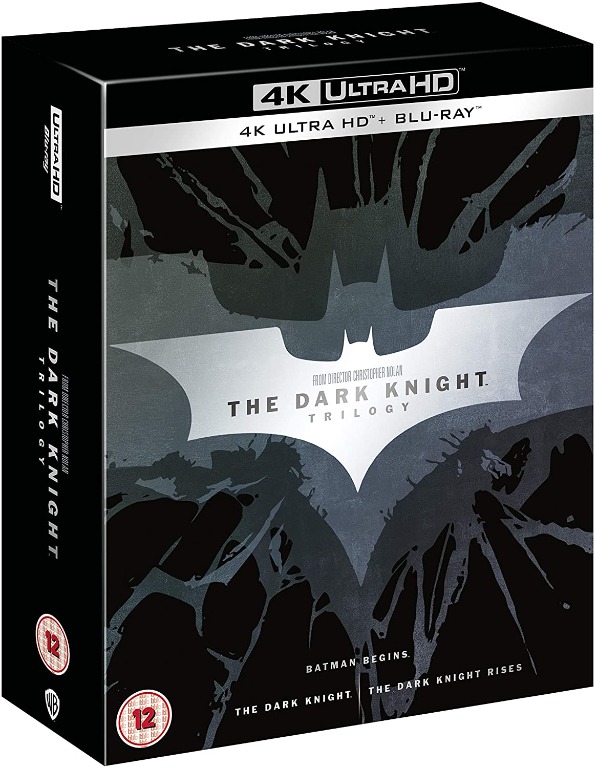 The Dark Knight Trilogy Box Set [4K Ultra HD + Bluray], Hobbies & Toys,  Music & Media, CDs & DVDs on Carousell