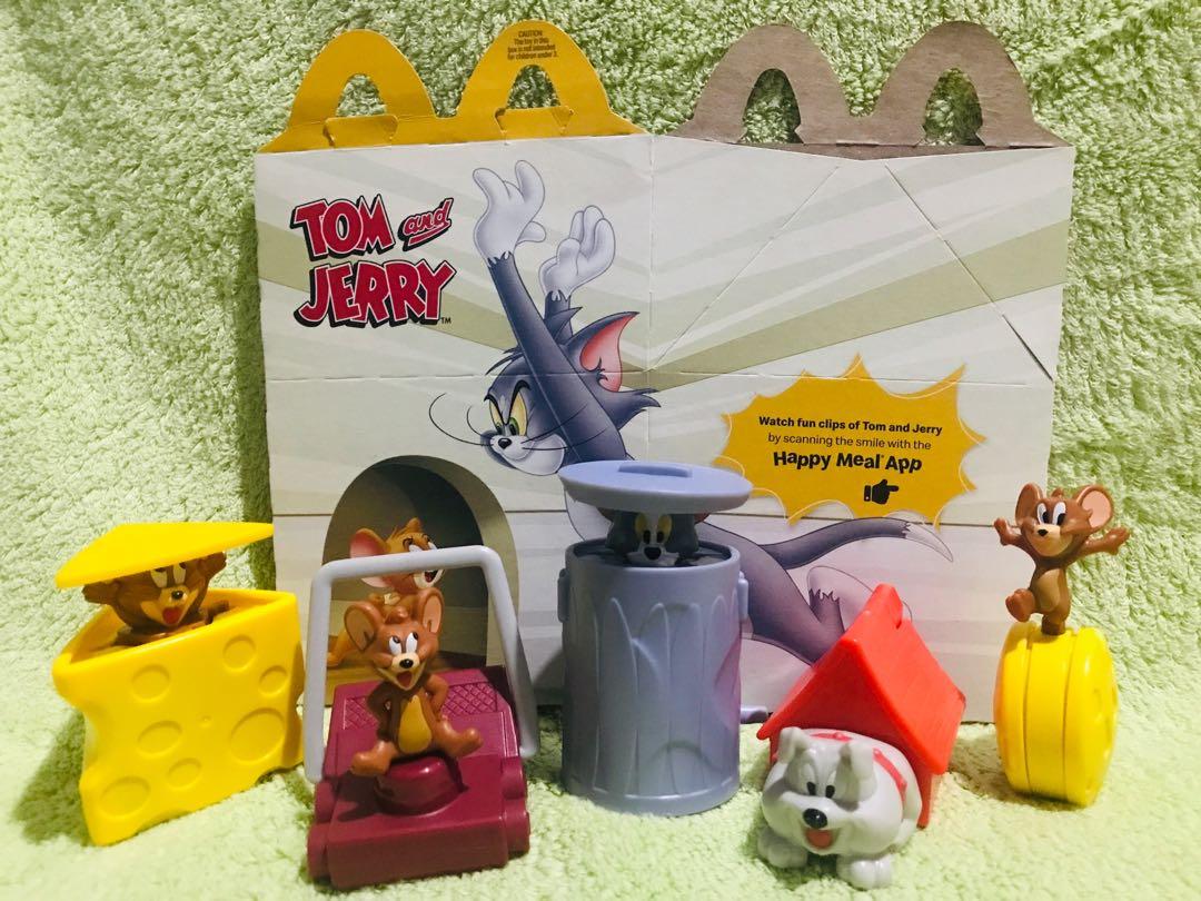 Tom and Jerry McDonalds Happy Meal Toys, Hobbies & Toys, Toys & Games