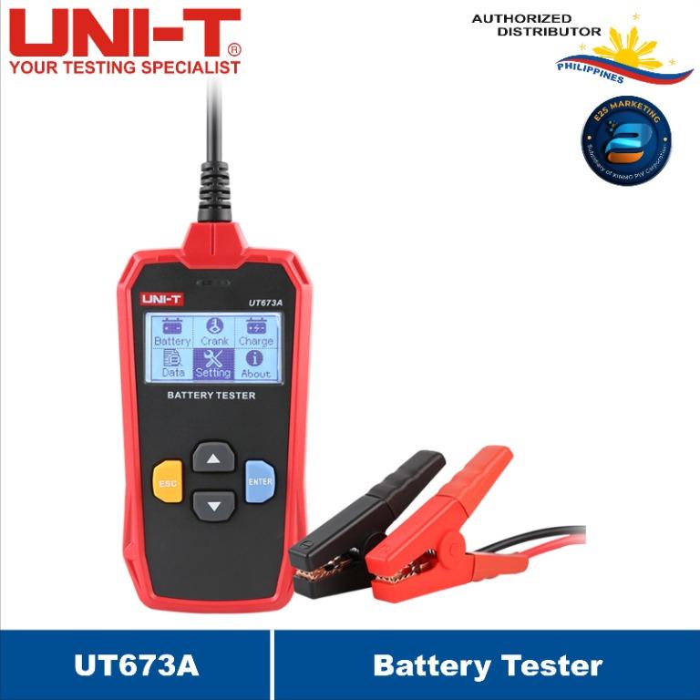 UT673A/UT675A Battery Testers - UNI-T Meters