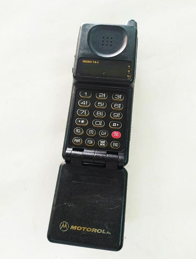 Vintage RARE Motorola MicroTAC flip phone, Mobile Phones & Gadgets, Mobile  Phones, Android Phones, Android Others on Carousell