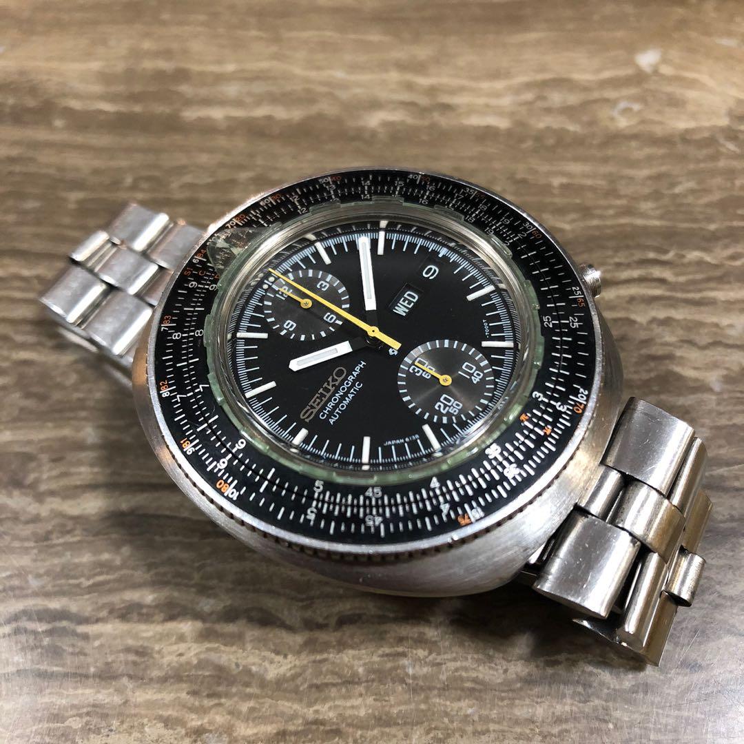 Vintage Seiko 6138 Slide Rule Automatic Chronograph, Men's Fashion, Watches  & Accessories, Watches on Carousell