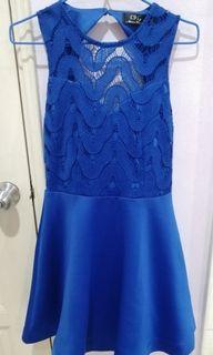 VIP classic fashion blue dress