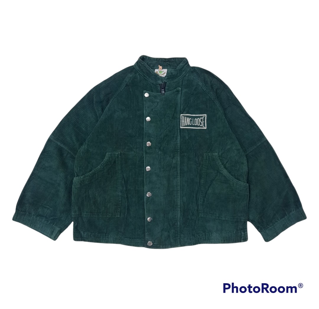 Vtg Hang Loose Corduroy Jacket