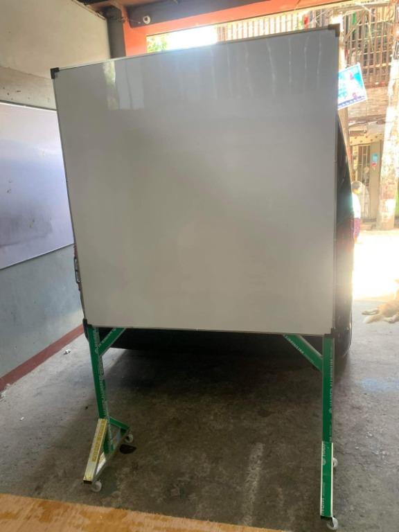 Whiteboard with stand ( Customized ) (Category: Office Furniture & Fixtures) located in Manila. Submitted by maryroseg. (Listing ID 1147897086, Image 2). Description: Thanks for trusting us for making and accomplishing your furniture needs for your office. For Inquiries and Further assistance, Please Call: Look For APOL. Globe: 09955768420 Viber: 09955768420 Tel No. : 8426-1604 Email: apolgallardo28@gmail.com INQUIRE NOW!.