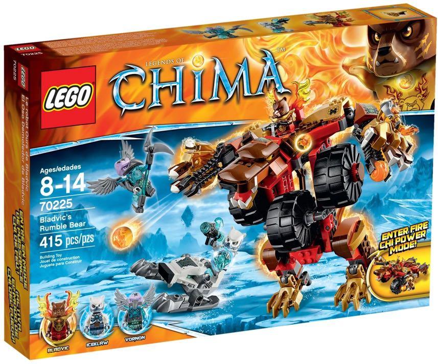 WTB LEGO Chima Baldvic s rumble bear and King Crominus rescue