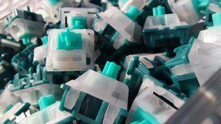 100x Tecware Pearl Teal Swicthes