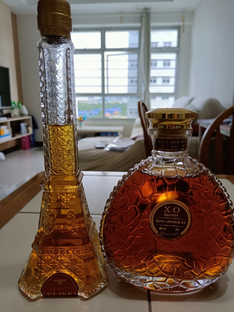 X.O Brandy King Arthur XV 35cl FREE Brandy Elise 200ml, Food & Drinks