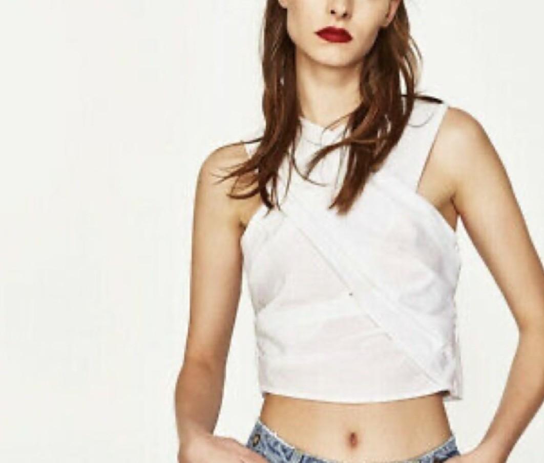 Zara cross front top Clearance