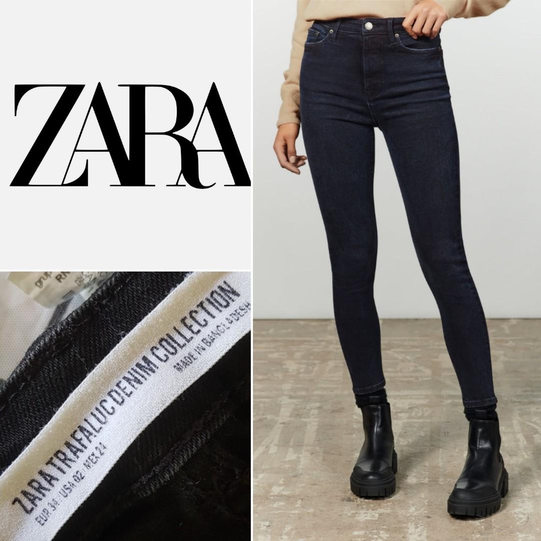 Zara jeans women size 10 blue RN#77302 | eBay