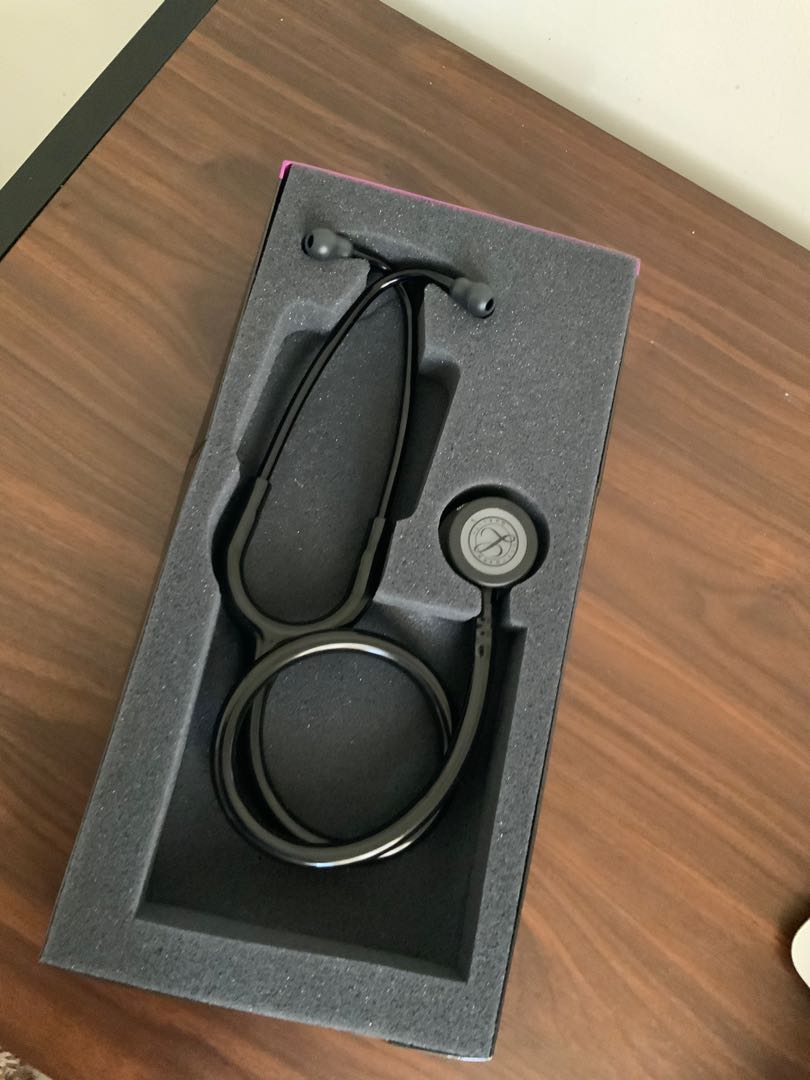 3M Littmann Classic III Stethoscope Black/Black (Matte), Health