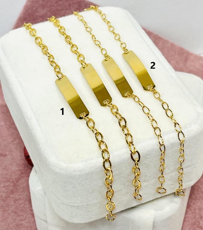 Children's bracelets gold outlet