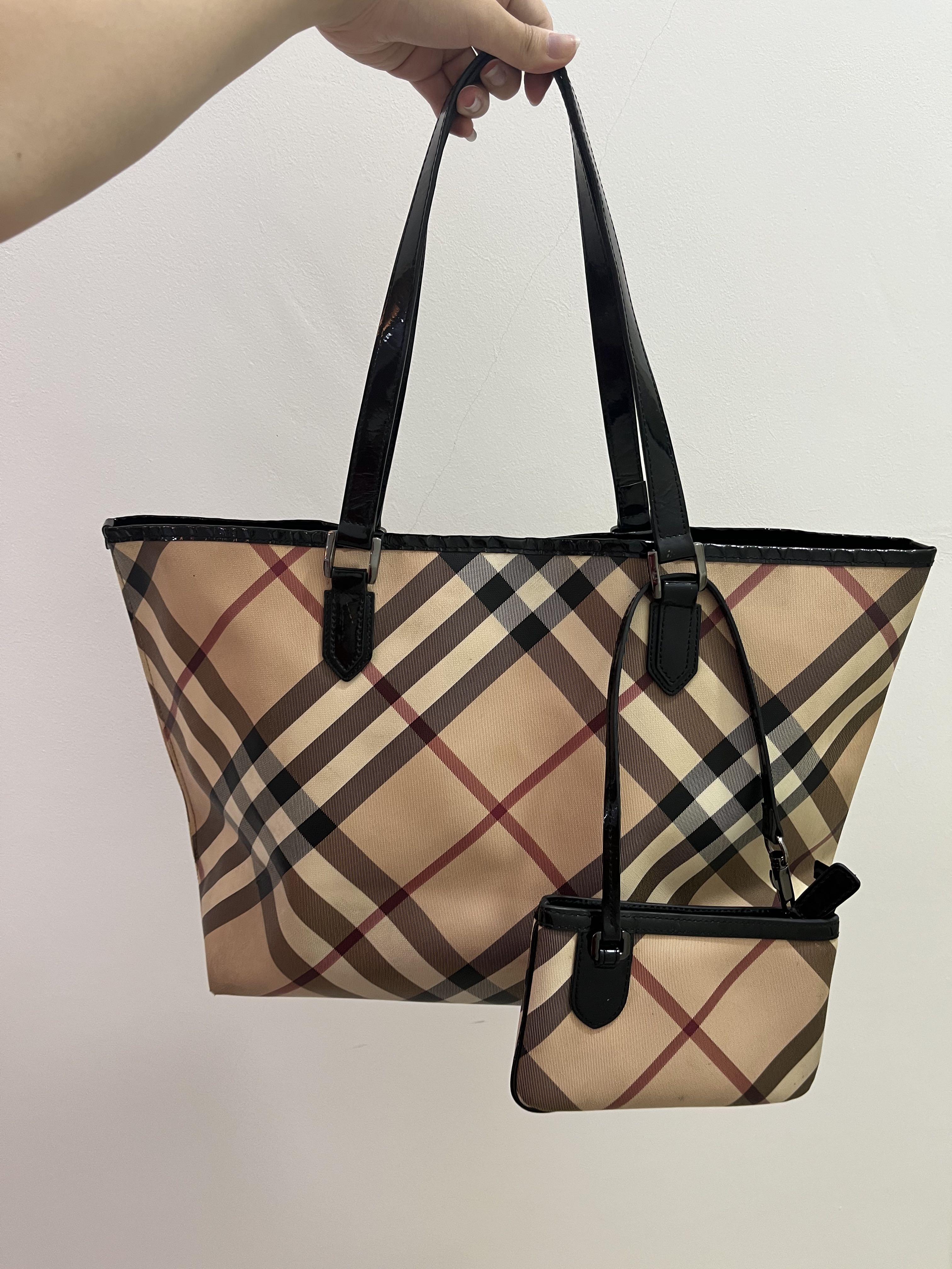 ? Authentic Burberry tote bag, Luxury, Bags & Wallets on Carousell