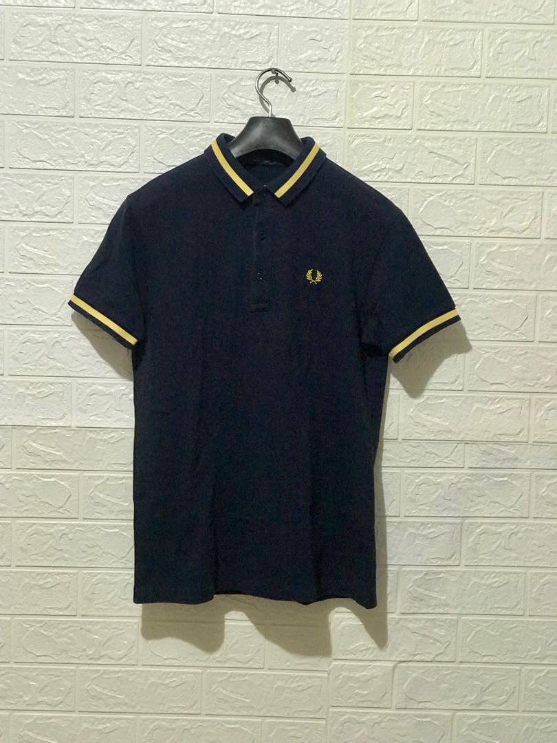 🦋 FRED PERRY SINGLE TIPPED POLO SHIRT 