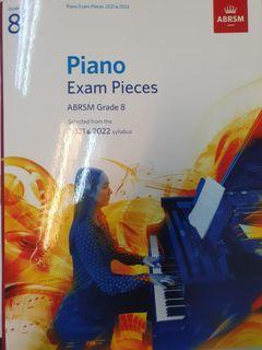 ABRSM Piano grade 8 exam pieces 2021&2022