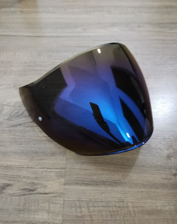 AGV K5 JET VISOR IRIDIUM BLUE ORIGINAL AGV, Sports Equipment, Other
