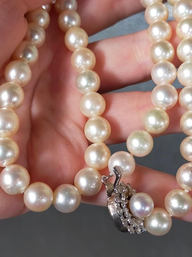 Akoya pearl on sale necklace price