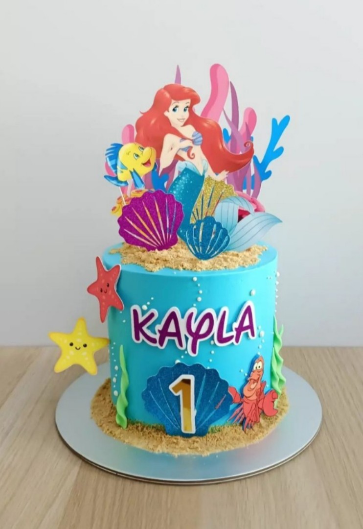 Mermaid Cake - 1163 – Cakes and Memories Bakeshop