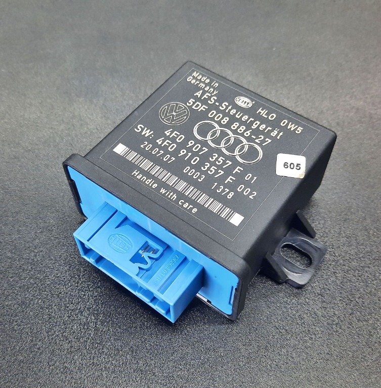 AUDI TT S4 S8 Q7 A8 S6 RS4 A4 HEADLIGHT RANGE CONTROL MODULE 4F0907357F ...