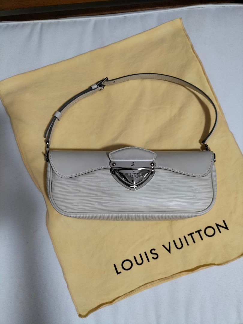 Louis Vuitton Black Epi Leather Montaigne Clutch Bag Louis Vuitton