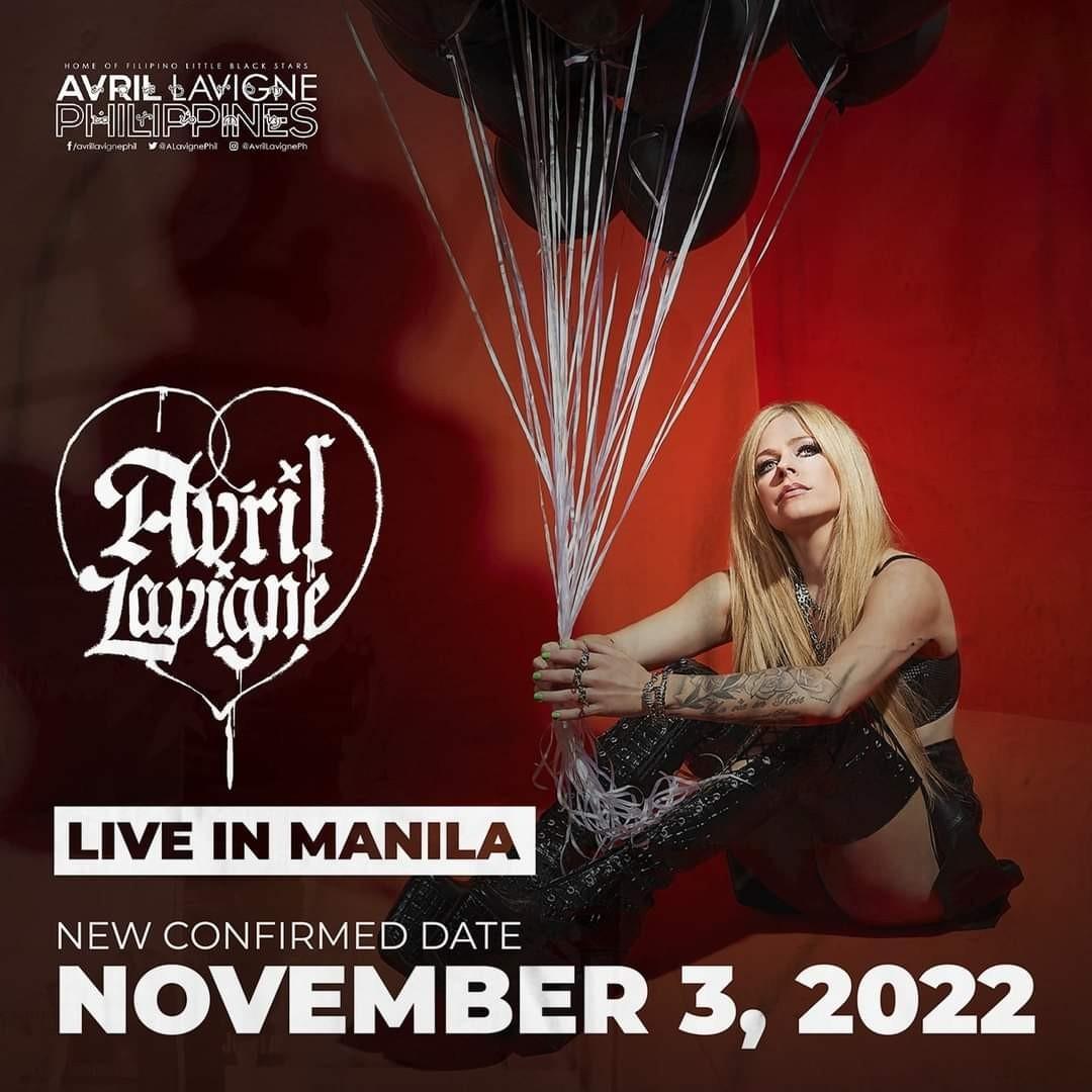 Avril Lavigne Live Concert tour in Manila Upperbox and General