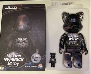 Bearbrick My First Ny@Baby Space Ver. 100% & 400% Set, 興趣及 