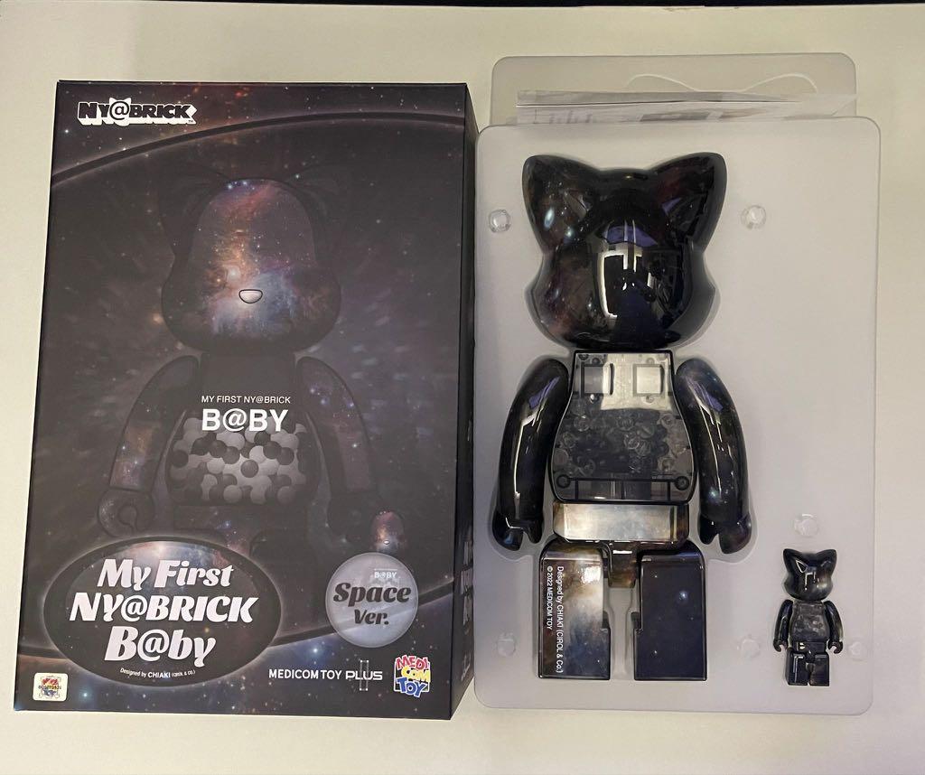 Bearbrick My First Ny@Baby Space Ver. 100% & 400% Set, 興趣及遊戲 