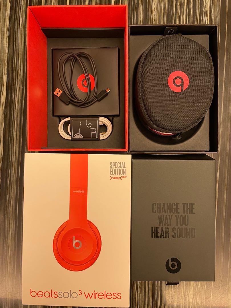 Beats solo3 wireless accessories (no headphones) 原廠全新包裝盒