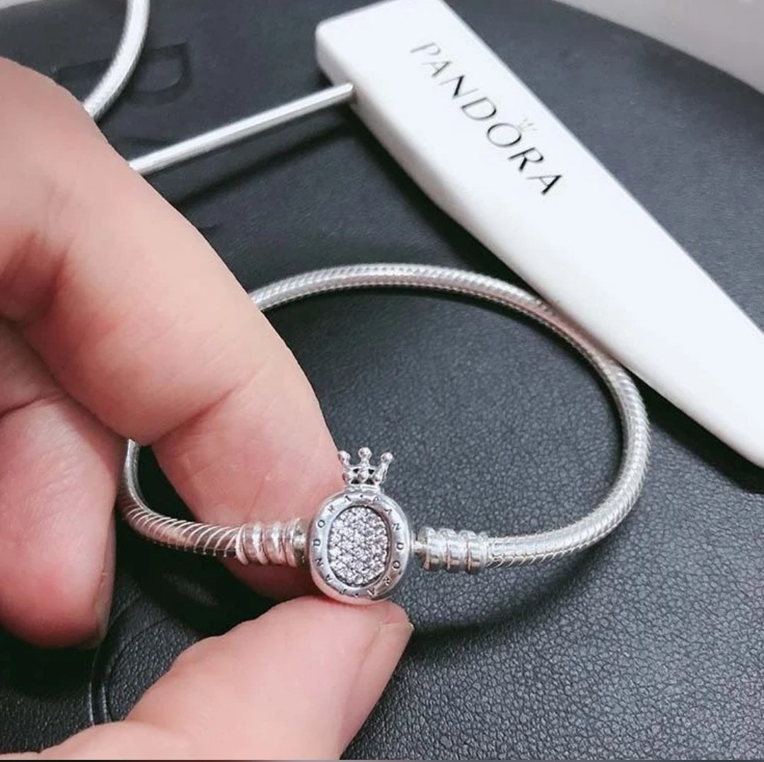 Pandora crown clasp bracelet sale