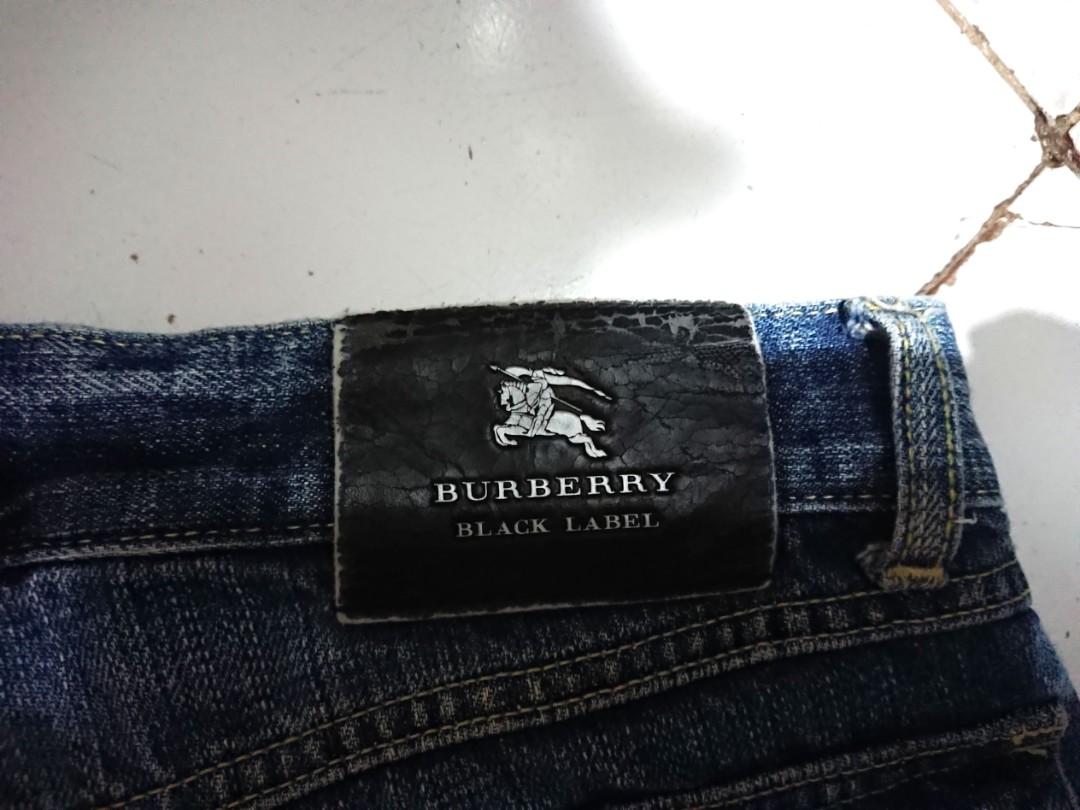 BURBERRY JEANS BLACK LABEL