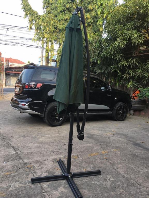 Cantilever Umbrella (Category: Umbrellas) located in San Pedro. Submitted by affordable_surplus.1 (Listing ID 1152382849, Image 1). Description: Cantilever Umbrella Color: -Green -Red P3,500 Note: - All items are surplus from Australia - No COD - Customer pays for the shipping cost Visit our store located at Shop & Save with RTMT, RLCC Compound, National Highway, Brgy. San Antonio, San Pedro, Laguna. Landmark: Near United San Pedro 7/11, beside F