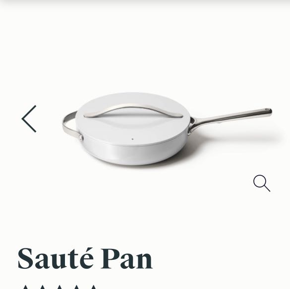 Caraway Sauté Pan, Furniture & Home Living, Kitchenware & Tableware