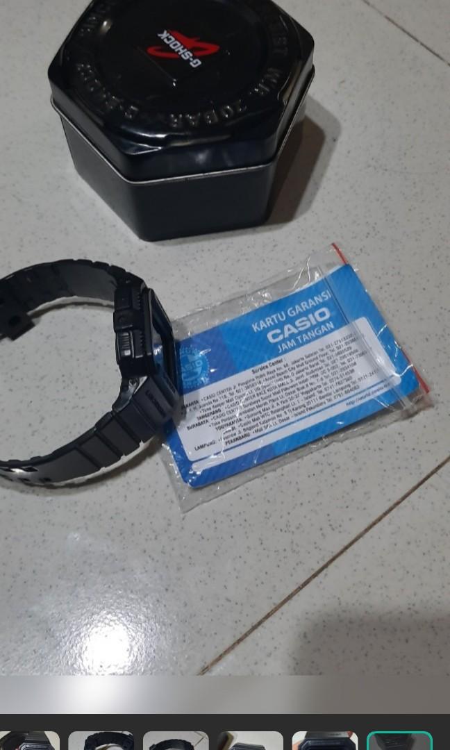 Casio G-Shock DW 5500, Fesyen Pria, Jam Tangan di Carousell
