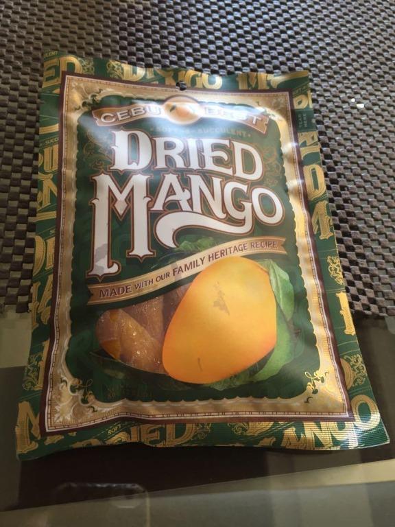 CEBU Best Dried Mangoes 80 Grams, Bundle of 2, Food & Drinks, Packaged
