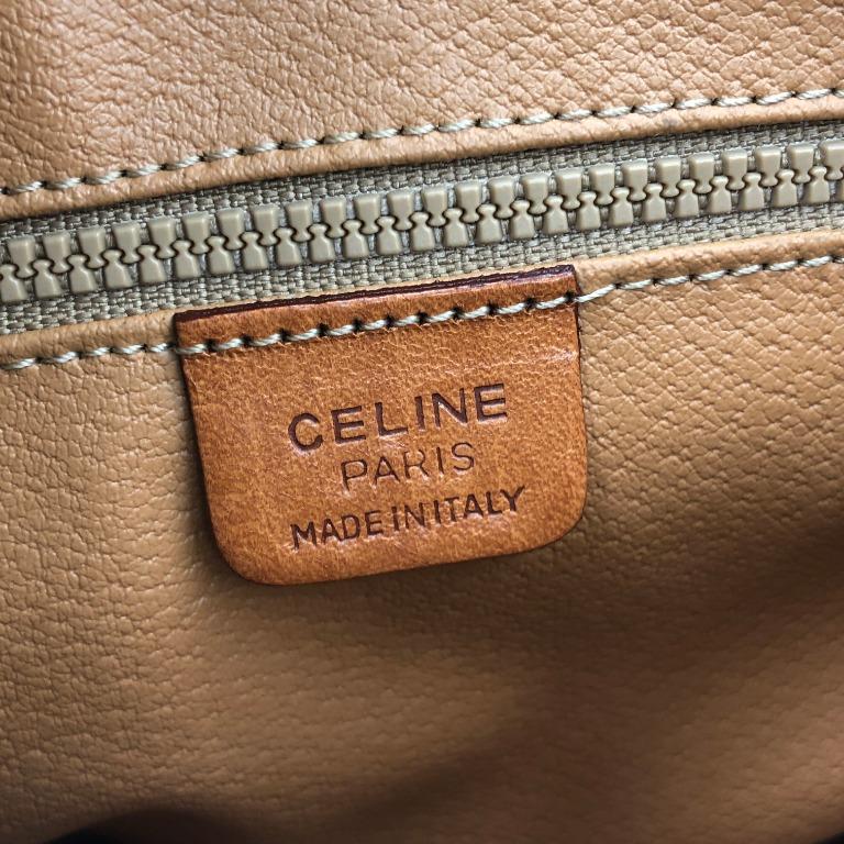CELINE Macadam Monogram Crossbody Flap Bag in Trotteur Shape, Women's  Fashion, Bags & Wallets, Cross-body Bags on Carousell