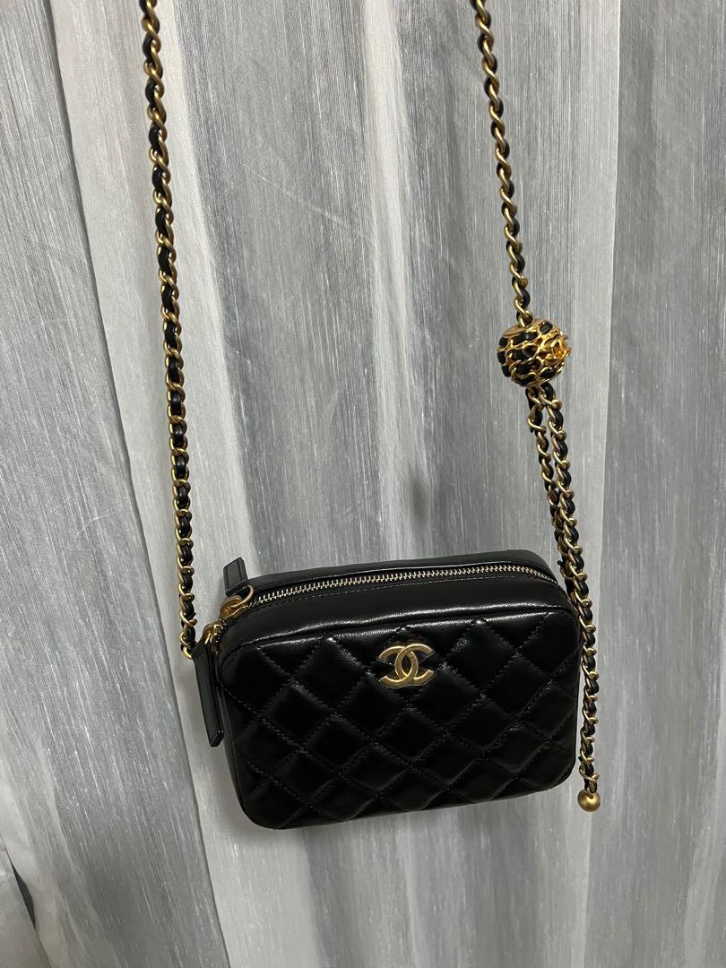 Chanel 22S pearl crush camera bag, Women's Fashion, Bags & Wallets ...