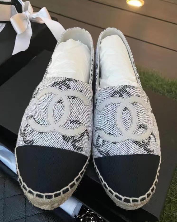 香港現貨  Chanel Espadrilles 漁夫鞋2022新款🔥😍Size 36, 名牌, 鞋及
