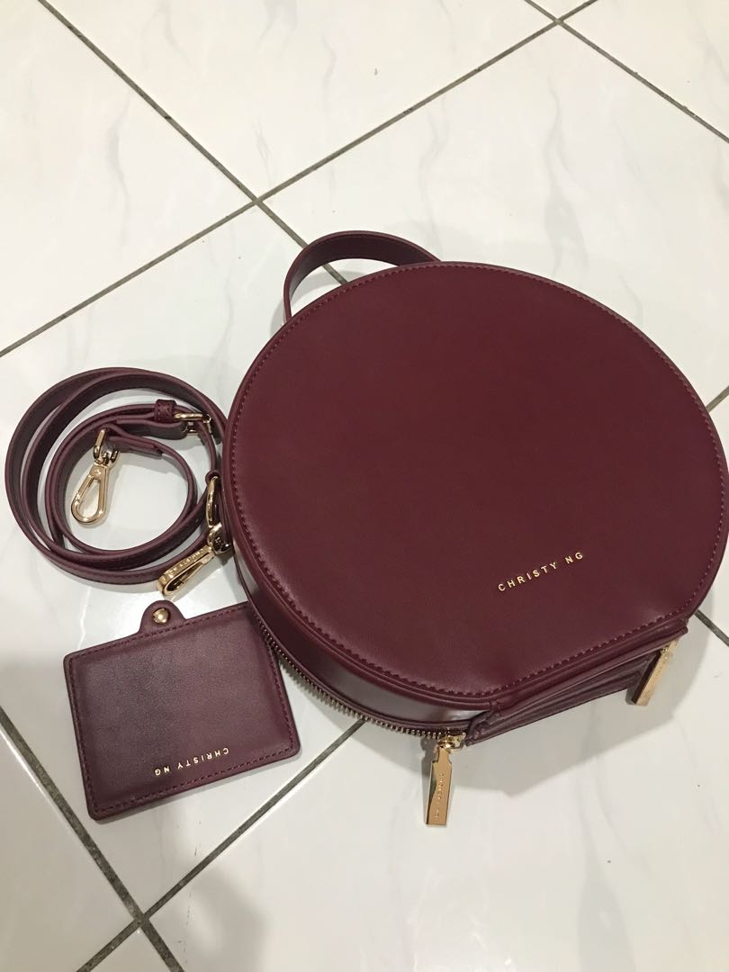Christy ng cheap round bag