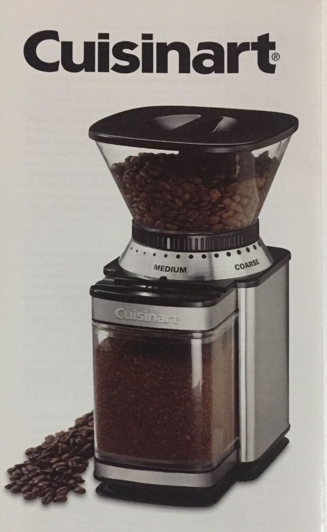 Cuisinart Supreme Grind Automatic Burr Mill, TV & Home Appliances