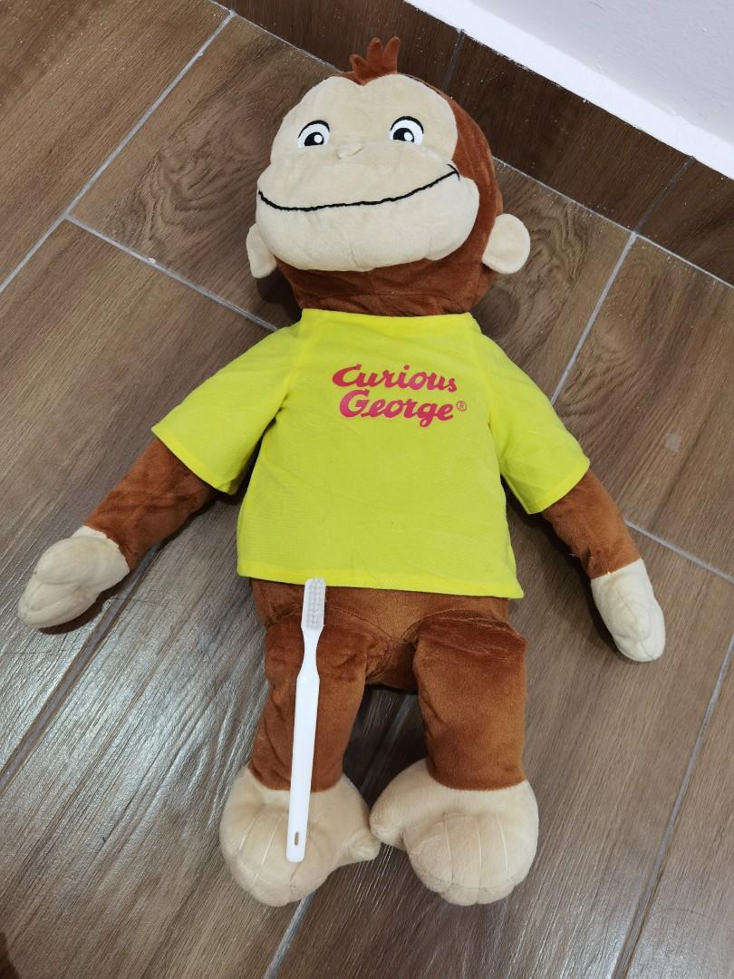 Giant curious george stuffed animal on sale