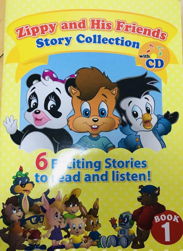 絵本・児童書 DWE Zippy and his friends Story Time DWE Zippy Story Collection, 興趣及遊戲, 書本& 文具, 兒童書籍