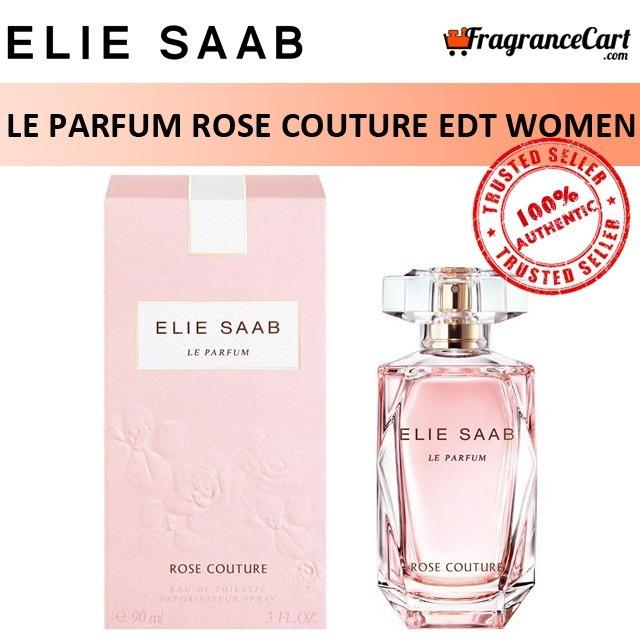 Elie Saab Le Parfum Rose Couture EDT for Women 90ml Tester Eau