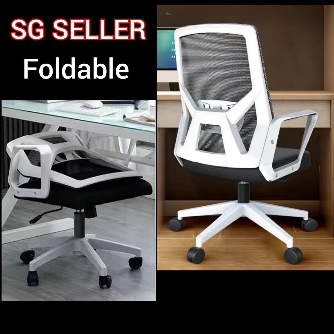 Free Installation Foldable Mesh Chair Ergonomic SGS Certified