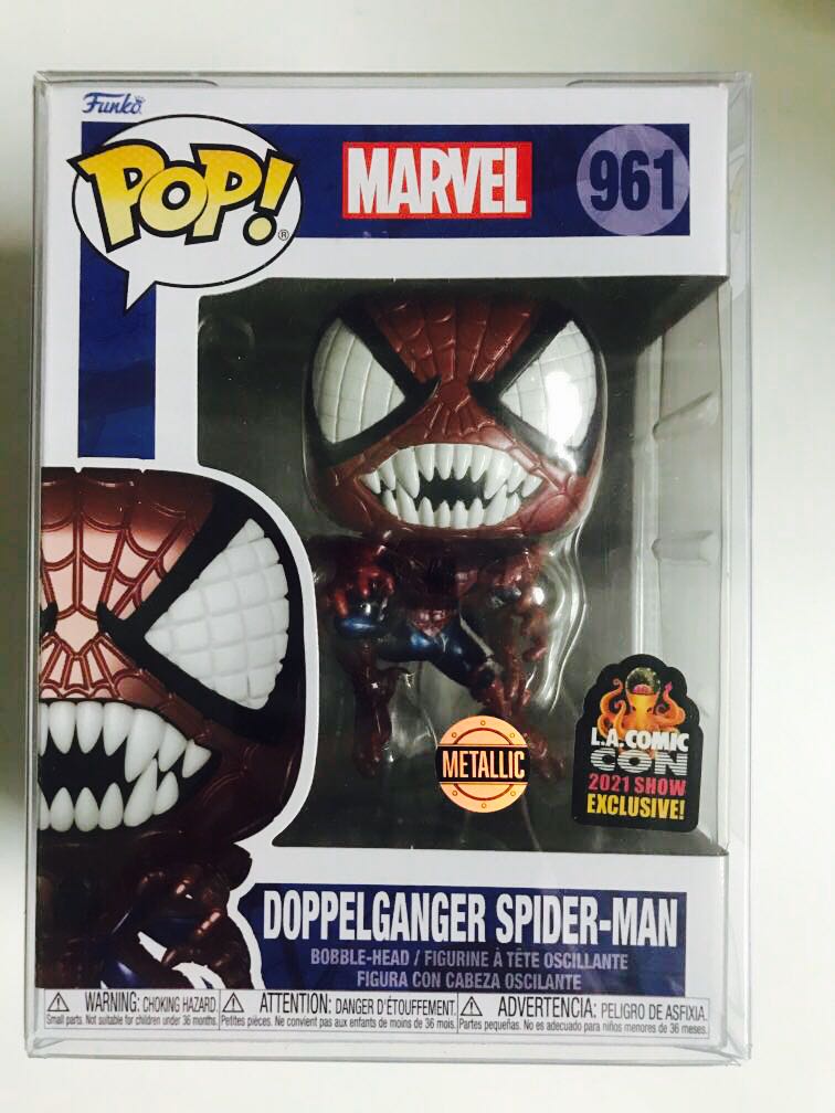 Funko Arvel Pop! Doppelganger Spider-an Vinilo Bobble-Head 2021 L.A