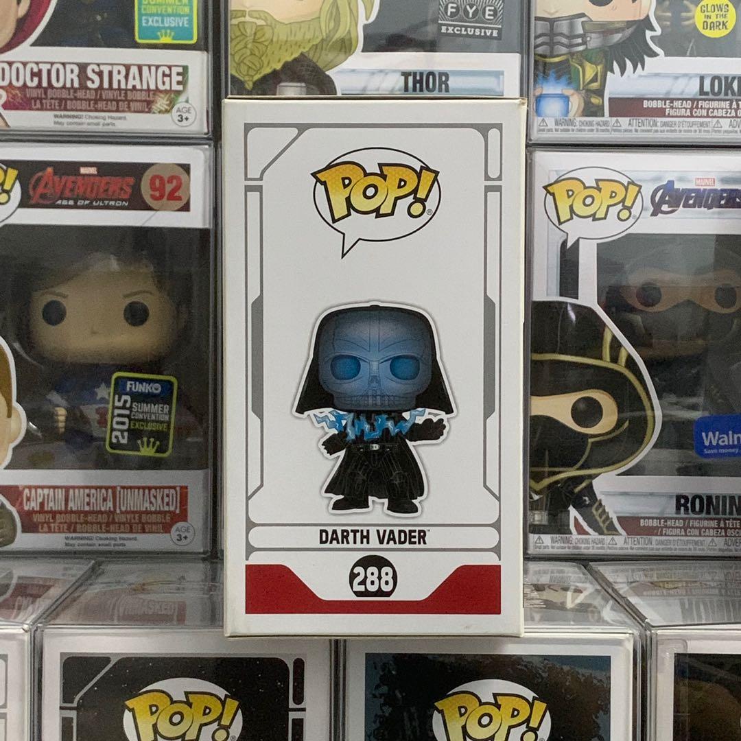 Funko pop darth vader electrocuted glow in the dark online