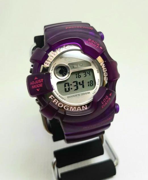 Sold” Casio G Shock Frogman Baby G BGW100 World Coral Manta Ray