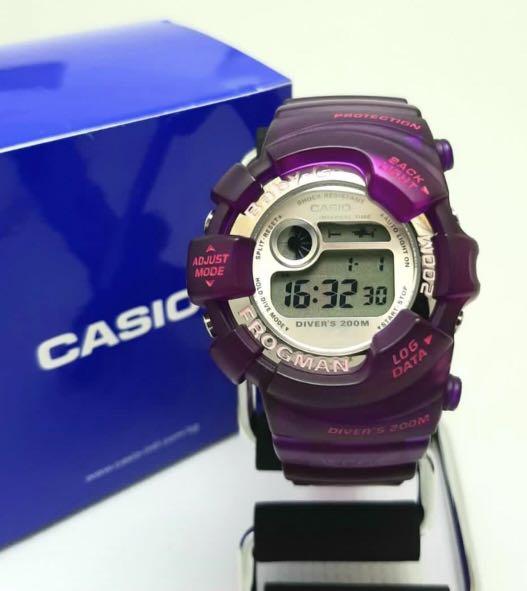 Sold” Casio G Shock Frogman Baby G BGW100 World Coral Manta Ray