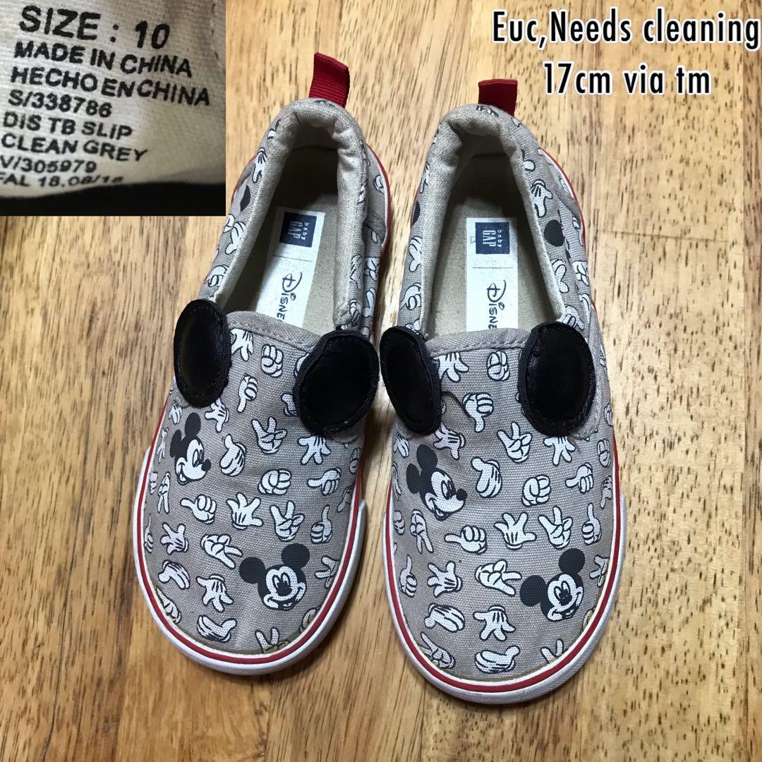 Baby gap cheap mickey mouse shoes