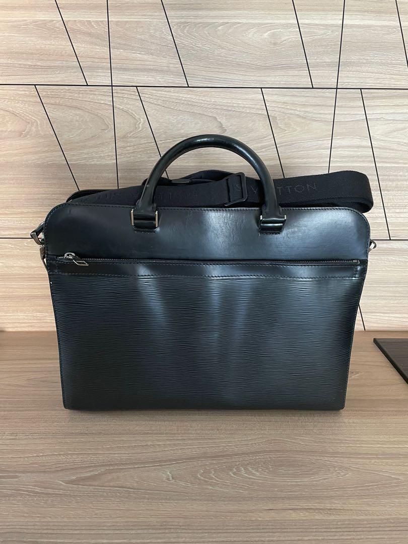 Genuine LV Epi Leather Briefcase, Men's Fashion, Bags, Briefcases on